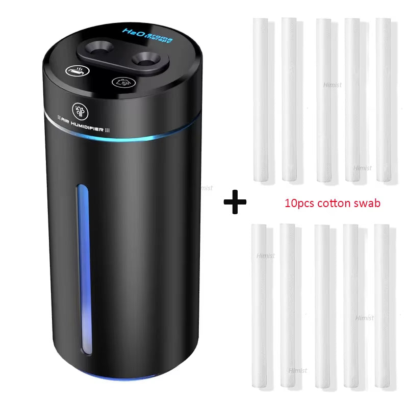 Car Air Freshener Aroma Diffuser Aromatherapy Humidifier Aluminum Alloy Electric Aromatic Oasis Automatic Spraying Scent Machine