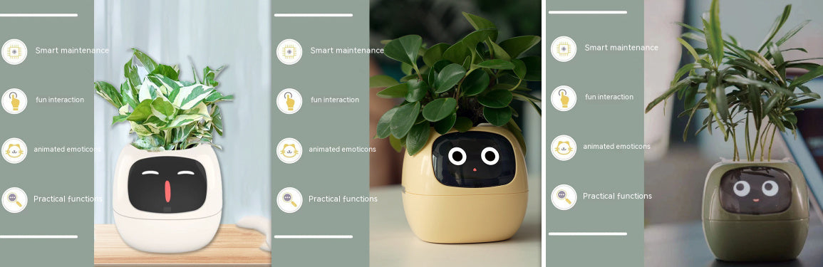 Smart Planter with Sensors | Dealtide smart planter