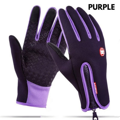 Waterproof Thermal Gloves — Touchscreen, Non-Slip