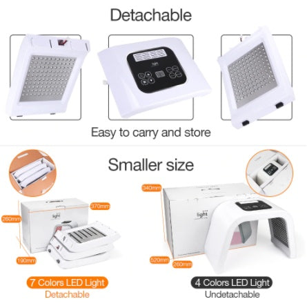 7-Color LED Mask Phototherapy | Dealtide at-home skincare