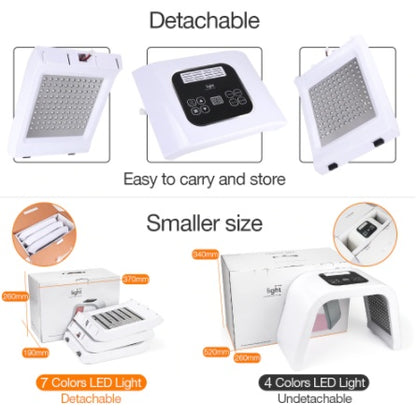 7-Color LED Mask Phototherapy | Dealtide at-home skincare