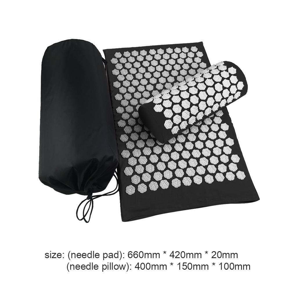 Acupressure Mat + Pillow — Back and Stress Relief