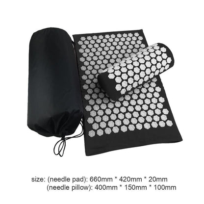 Acupressure Mat + Pillow — Back and Stress Relief
