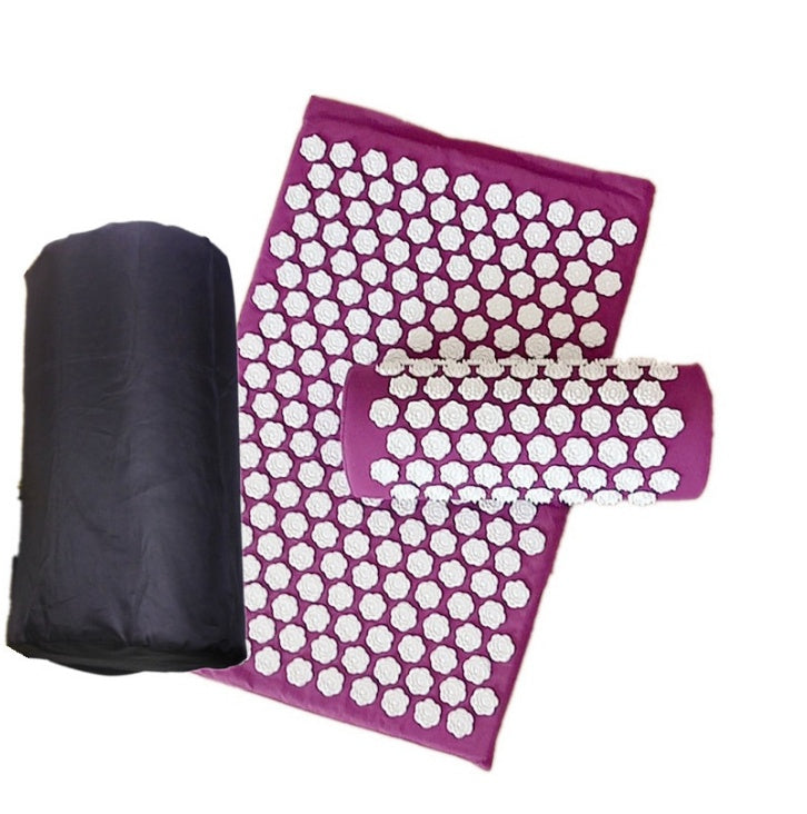 Acupressure Mat + Pillow — Back and Stress Relief