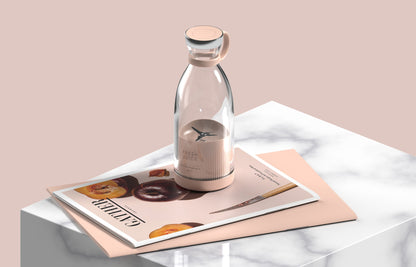 Portable Blender 350 ml — USB, 4 SUS304 Blades and Double Safety