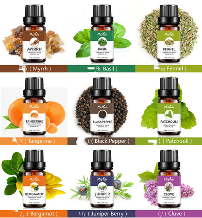 Essential Oils 10 ml | Aromatherapy for Diffuser