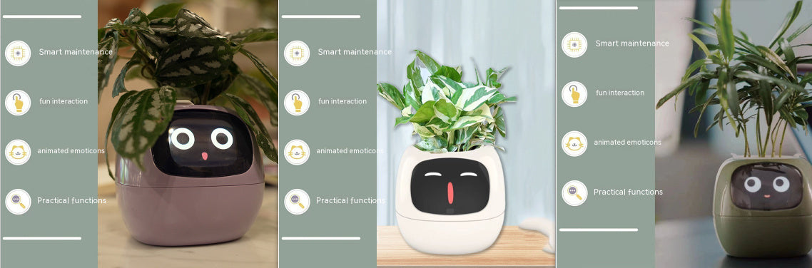 Smart Planter with Sensors | Dealtide smart planter