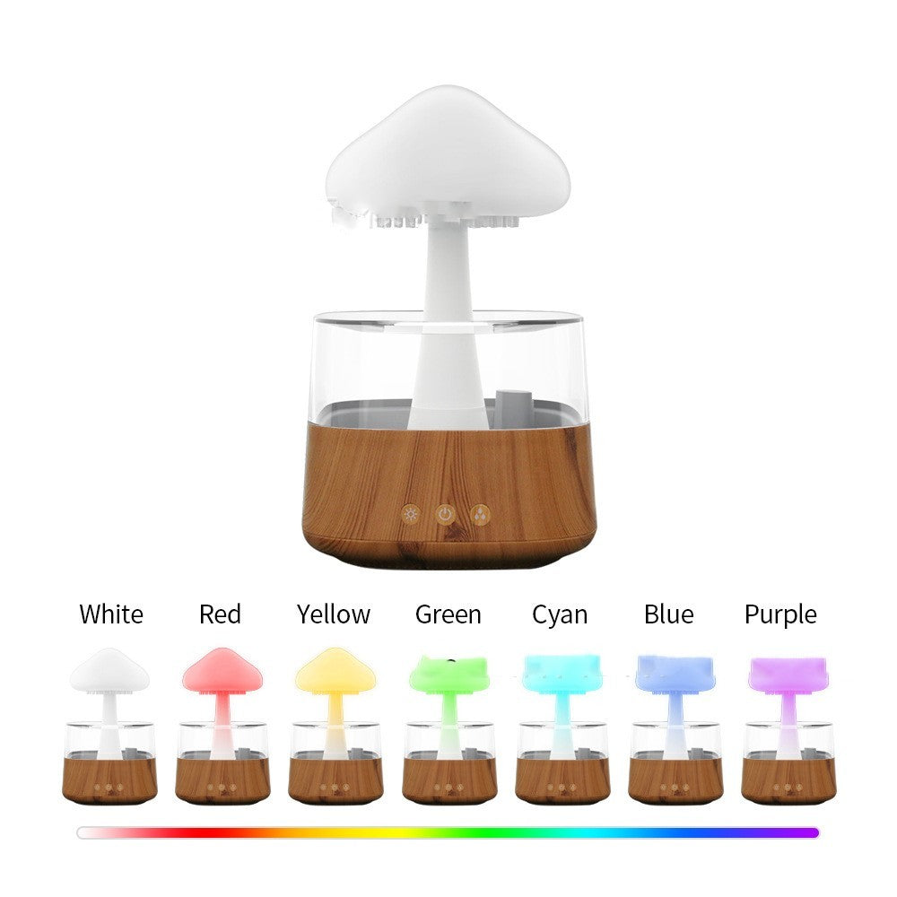 Cloud - Rain Humidifier — Ultrasonic, Aromatherapy and Ambient Light