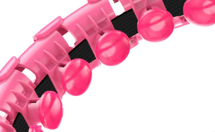 Smart Hula Hoop 24 Nodes — Adjustable, 360° Massage and Silent Bearings