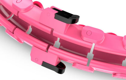 Smart Hula Hoop 24 Nodes — Adjustable, 360° Massage and Silent Bearings