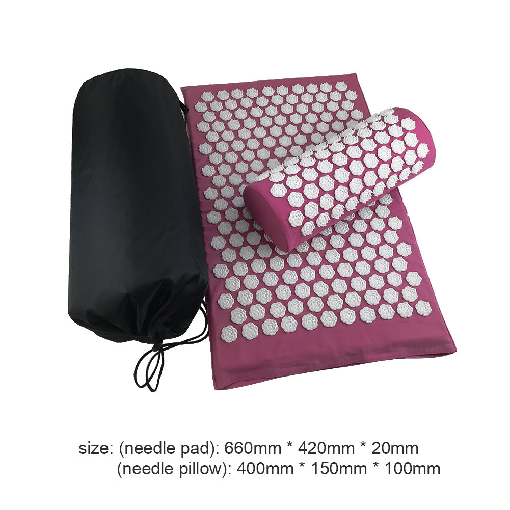Acupressure Mat + Pillow — Back and Stress Relief
