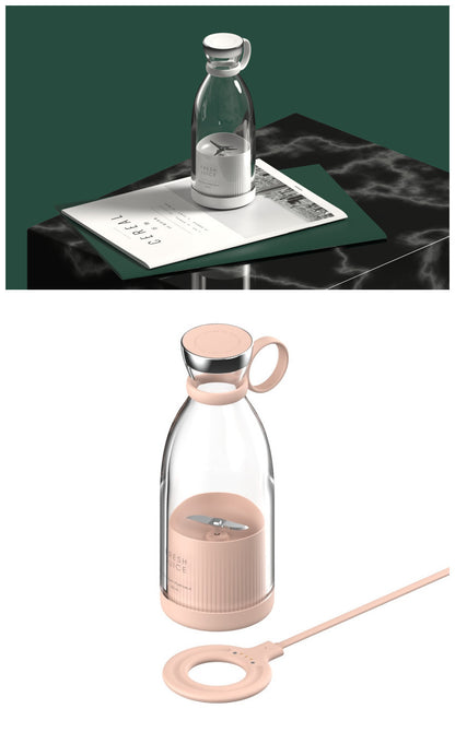 Portable Blender 350 ml — USB, 4 SUS304 Blades and Double Safety