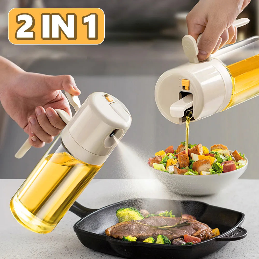 2-in-1 Spray Oil Dispenser for Kitchen | Dealtide Oil Control