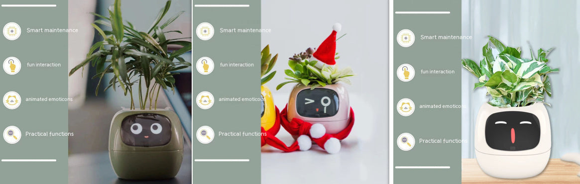 Smart Planter with Sensors | Dealtide smart planter