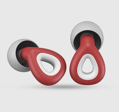 Reusable silicone earplugs — Sleep and swim without noise or water