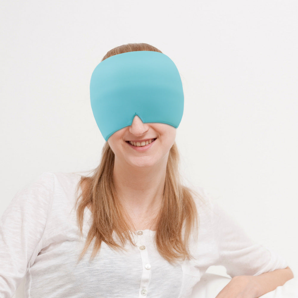 Cold Gel Mask for Migraine — Reusable Ice Pack