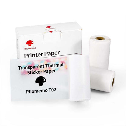 Mini Portable Thermal Printer — Bluetooth, Inkless, Instant Stickers &amp; Notes