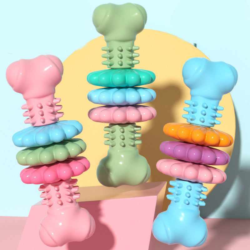 Durable TPR Bone Teether | Dealtide play and dental care