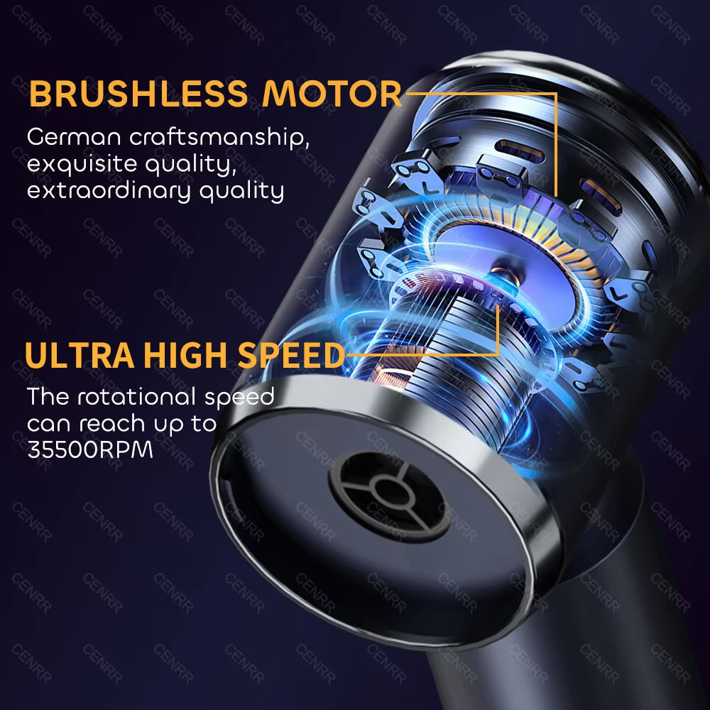 210000PA Mini Car Vacuum Cleaner Wireless Powerful Vacuum Car Cleaner Handheld Portable Vacuum Cleaner Cleaning Machine