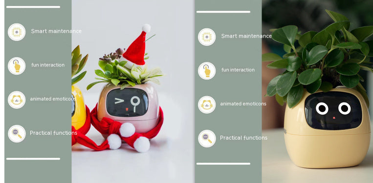 Smart Planter with Sensors | Dealtide smart planter