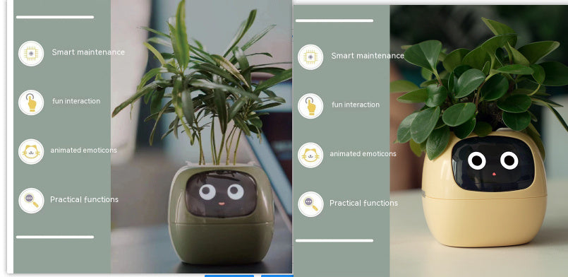 Smart Planter with Sensors | Dealtide smart planter