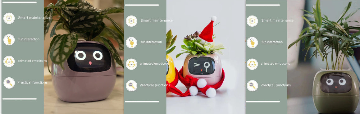 Smart Planter with Sensors | Dealtide smart planter