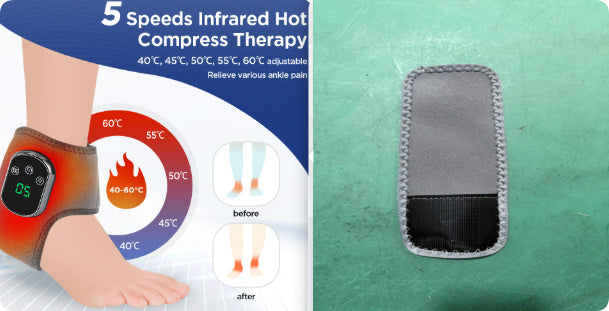 Vibrating Thermal Ankle Support | Dealtide Hot Compress