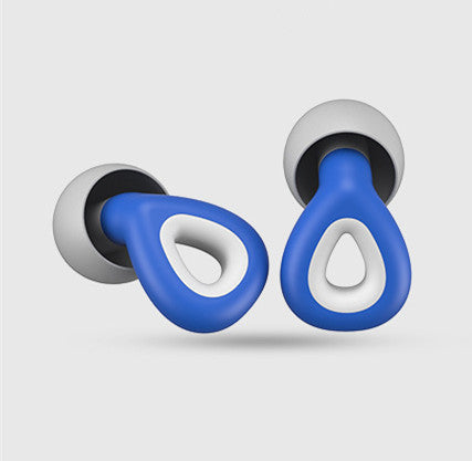 Reusable silicone earplugs — Sleep and swim without noise or water