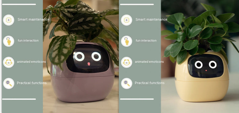 Smart Planter with Sensors | Dealtide smart planter