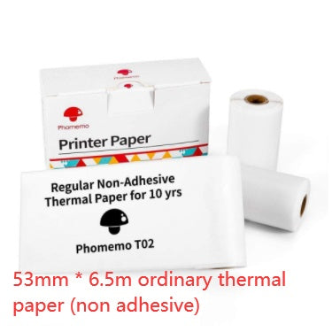Mini Portable Thermal Printer — Bluetooth, Inkless, Instant Stickers &amp; Notes