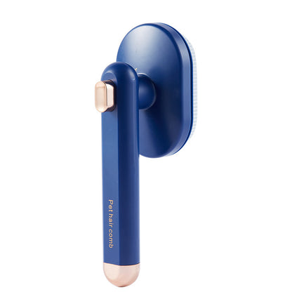 Self-Cleaning Pet Hair Remover Comb — Cats &amp; Dogs, Massage and Shedding