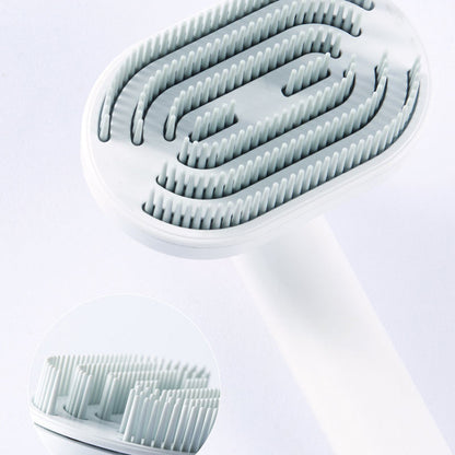 Self-Cleaning Pet Hair Remover Comb — Cats &amp; Dogs, Massage and Shedding