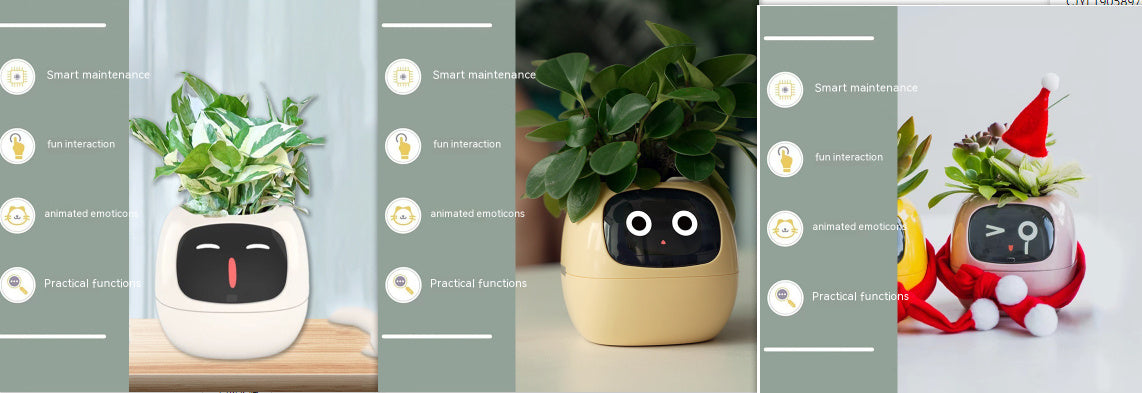 Smart Planter with Sensors | Dealtide smart planter