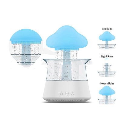 Cloud - Rain Humidifier — Ultrasonic, Aromatherapy and Ambient Light
