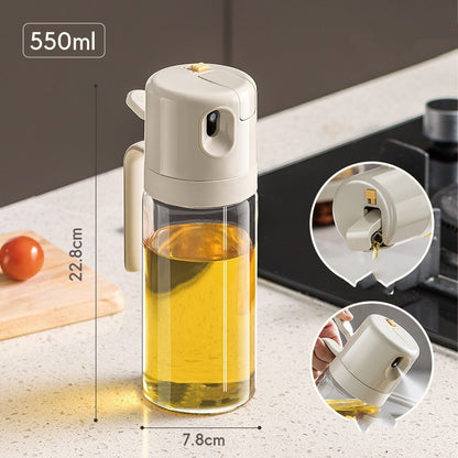 2-in-1 Spray Oil Dispenser for Kitchen | Dealtide Oil Control