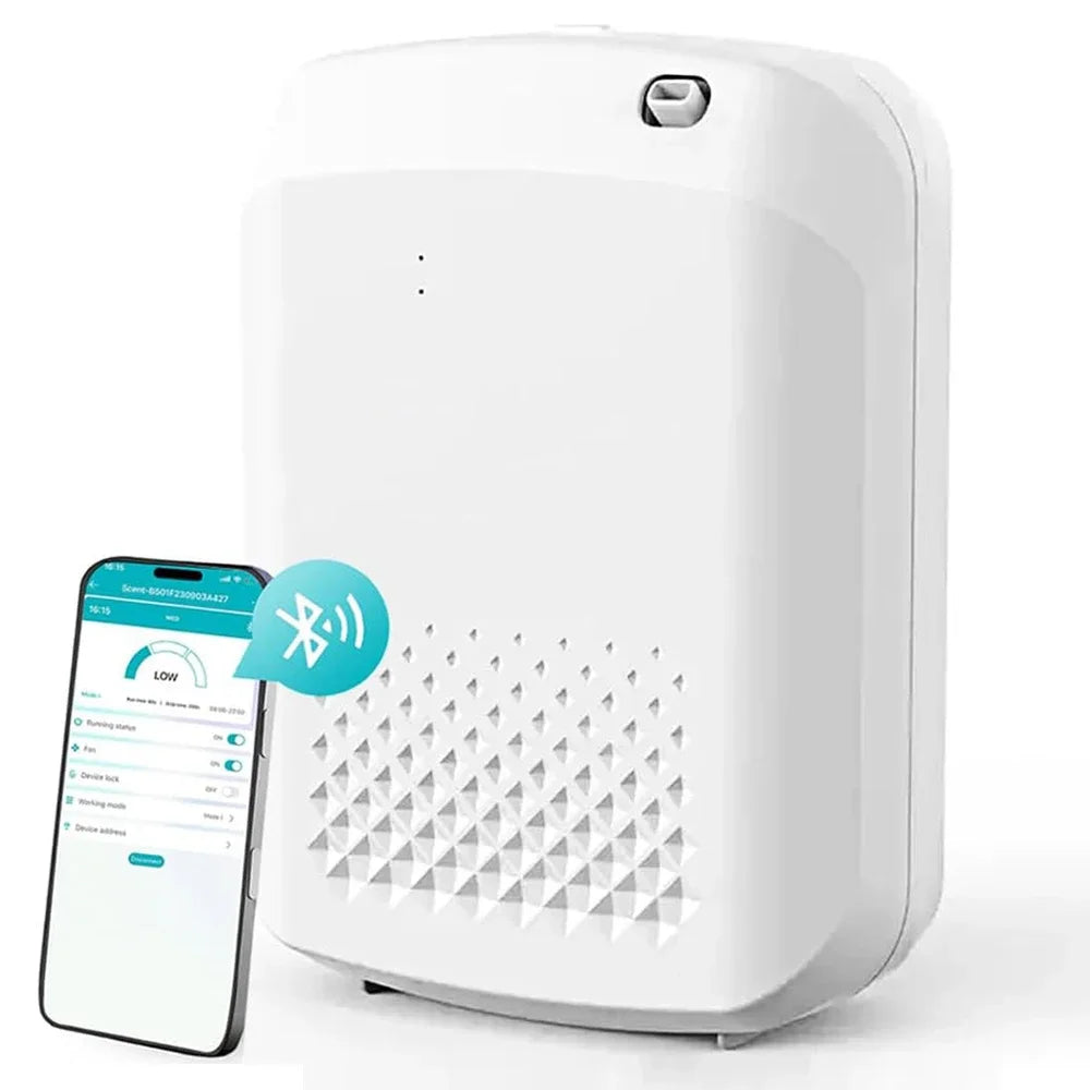 Fragrance Diffuser Aromatic Oil Diffuser Electric Home Air Freshener Machine Wall Hanging Essential Oil Diffuser for Hotel