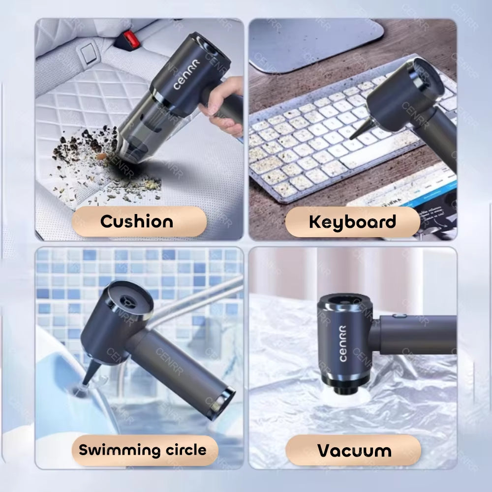 210000PA Mini Car Vacuum Cleaner Wireless Powerful Vacuum Car Cleaner Handheld Portable Vacuum Cleaner Cleaning Machine
