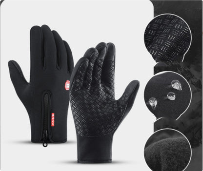 Waterproof Thermal Gloves — Touchscreen, Non-Slip