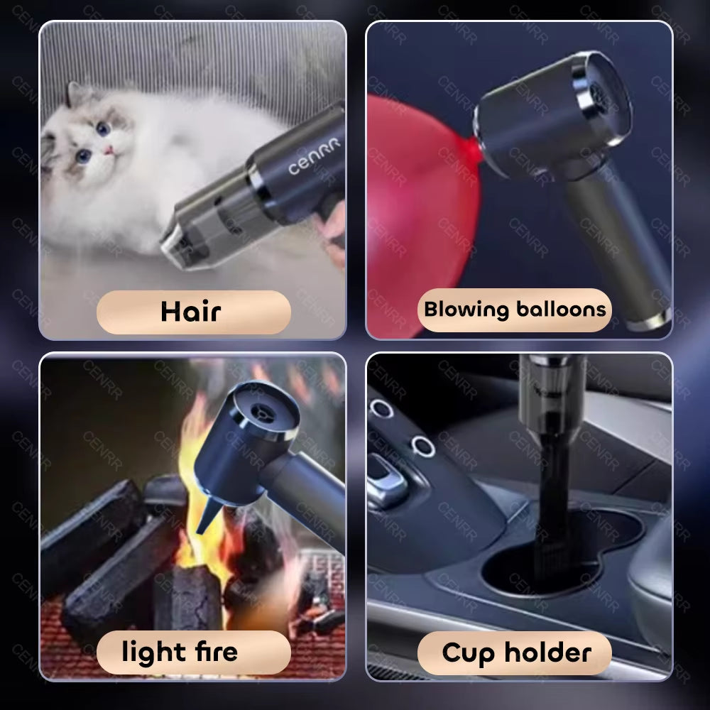 210000PA Mini Car Vacuum Cleaner Wireless Powerful Vacuum Car Cleaner Handheld Portable Vacuum Cleaner Cleaning Machine