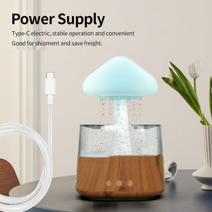 Cloud - Rain Humidifier — Ultrasonic, Aromatherapy and Ambient Light